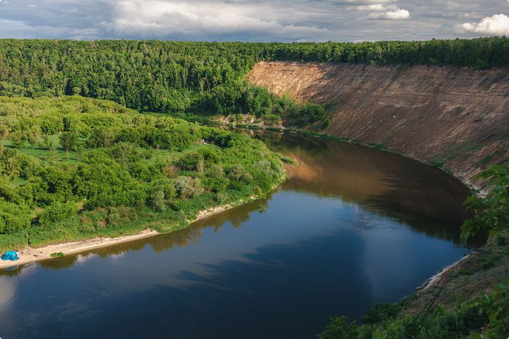 Кривоборье, памятник природы